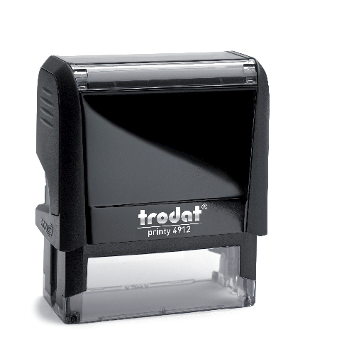 Trodat Printy 4912 Self-Inking Rubber Stamp, Rectangular