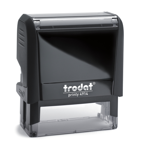 Trodat Printy 4914 Self-Inking Custom Rubber Stamp, Rectangular