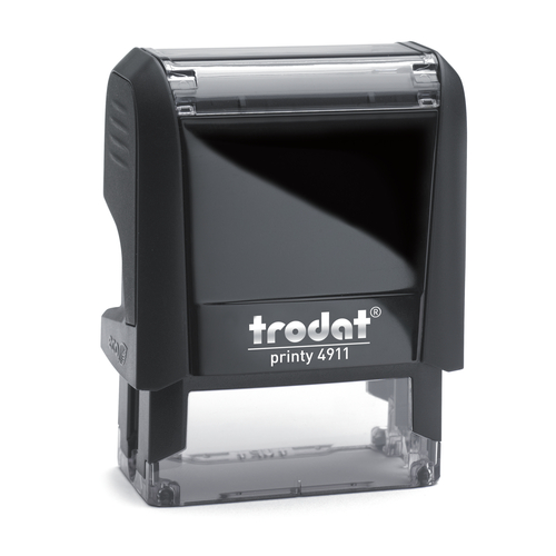 Trodat Printy 4911 Self-Inking Rubber Stamp, Rectangular