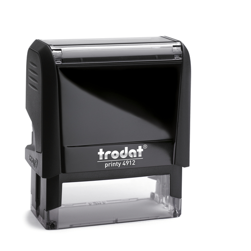 Trodat Printy 4912 Self-Inking Rubber Stamp, Rectangular