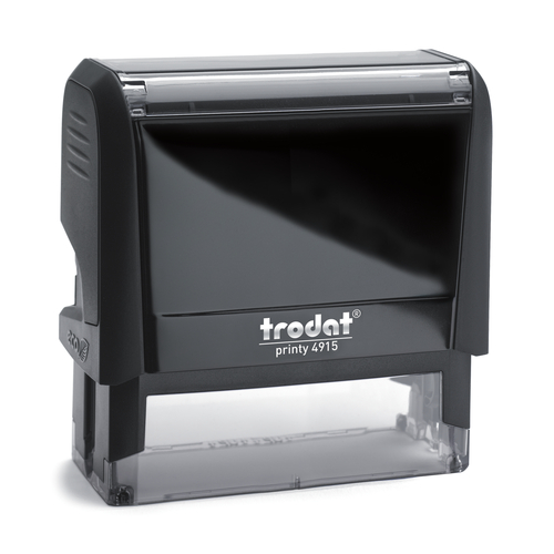 Trodat Printy 4915 Self-Inking Custom Rubber Stamp, Rectangular