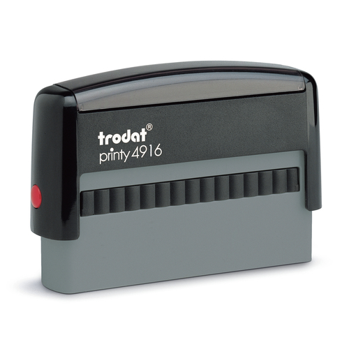 Trodat Printy 4916 Self-Inking Custom Rubber Stamp, Rectangular