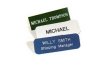 1&quot; x 3&quot; Standard Name Badge w/ Swivel Clip Fastener